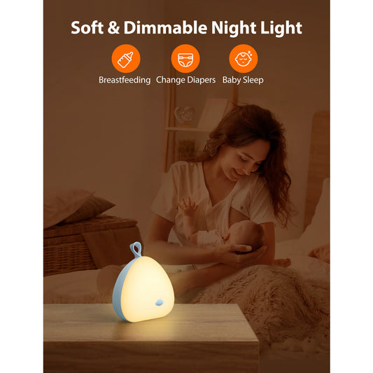 Otroška nočna lučka Little Chick za pomoč pri spanju z belim šumom
